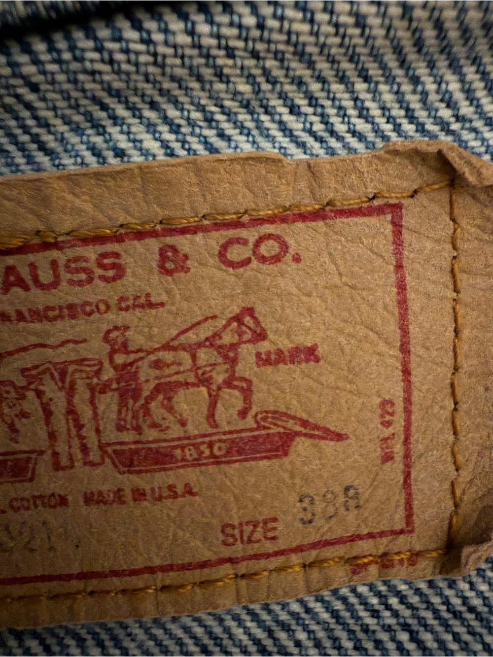 Vintage Levi's Blue Denim jacket